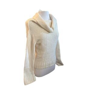 Anthropologie Cozy Cream Sweater